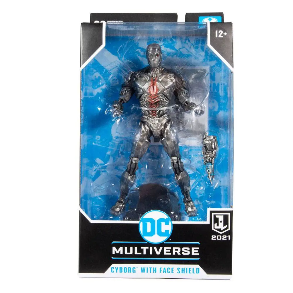 DC Justice League Movie Cyborg (Helmet) akciófigura 18 cm termékfotó