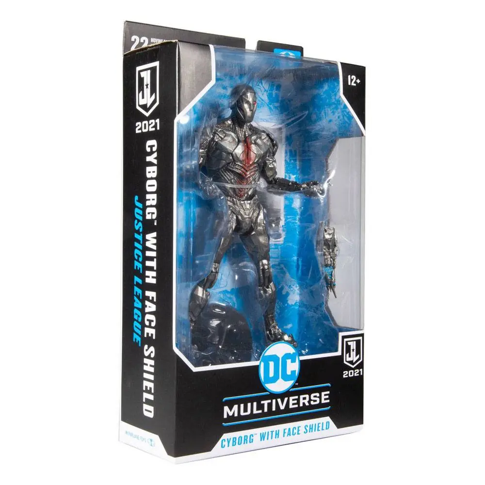 DC Justice League Movie Cyborg (Helmet) akciófigura 18 cm termékfotó