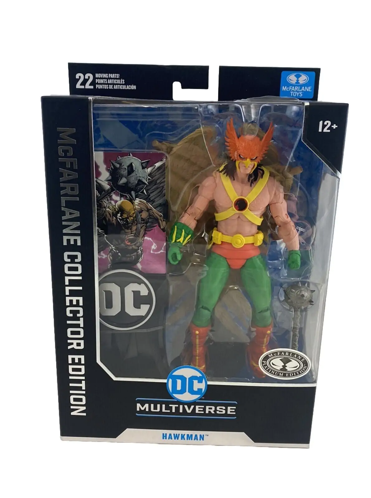 DC McFarlane Collector Edition Hawkman (Zero Hour) Platinum Edition akciófigura 18 cm termékfotó