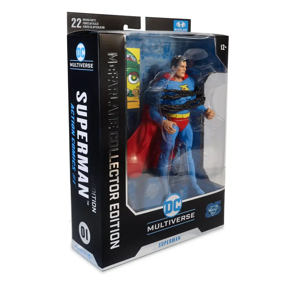 DC McFarlane Collector Edition Superman (Action Comics #1) akciófigura 18 cm termékfotó