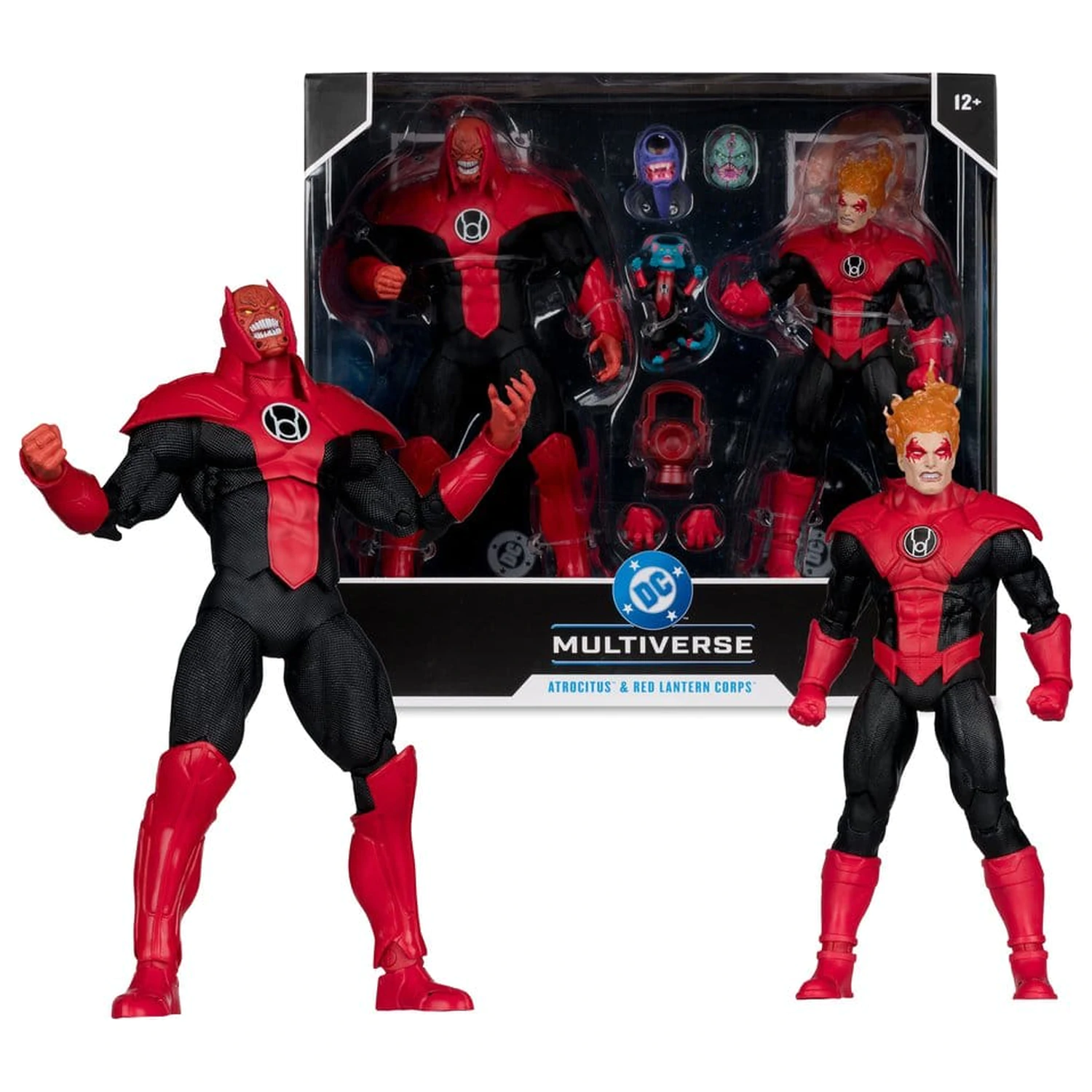 DC Multiverse 2 db-os akciófigura csomag Atrocitus and Red Lantern Corps (Green Lantern) 18 cm termékfotó