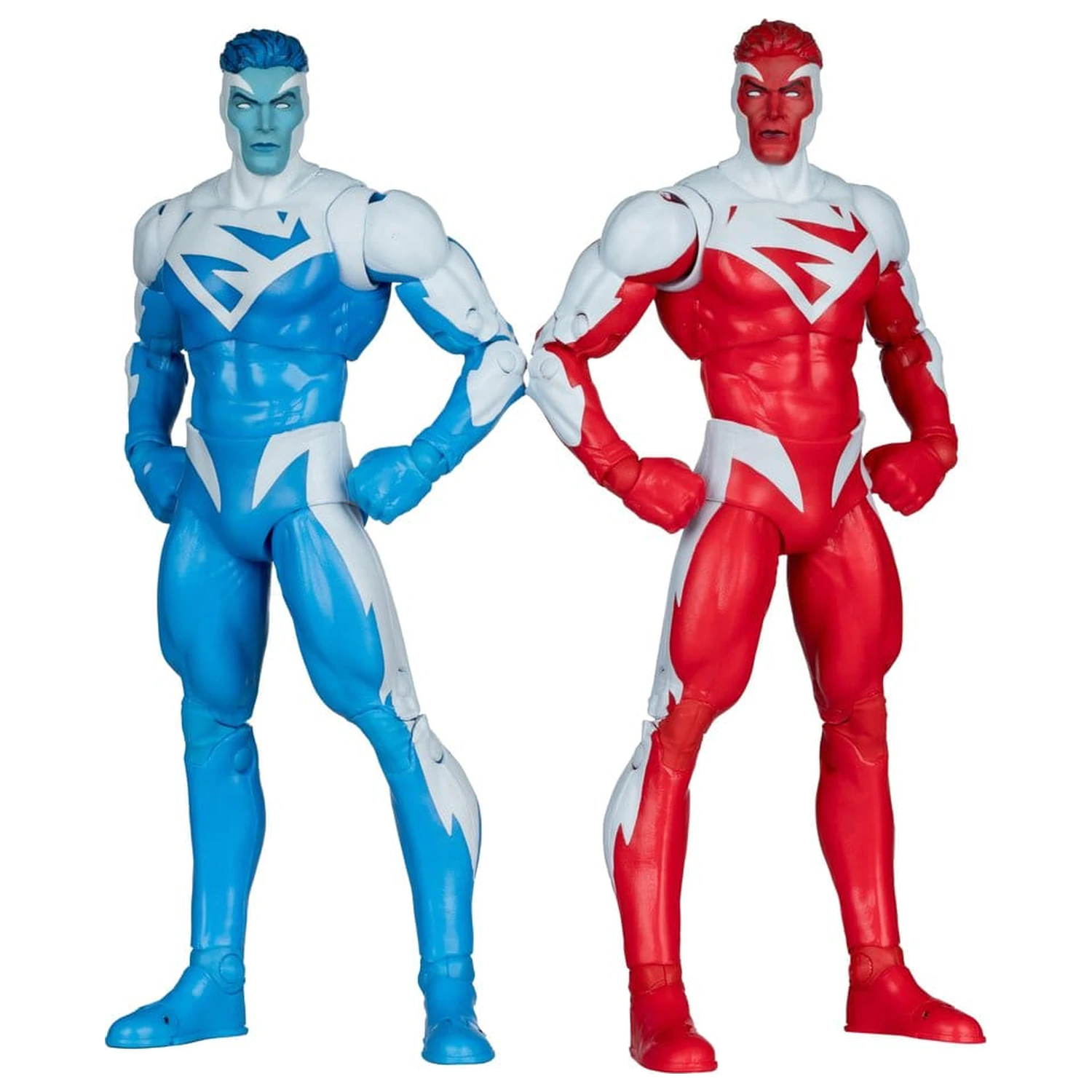 DC Multiverse 2 db-os akciófigura csomag Superman Blue vs. Superman Red (Gold Label) 18 cm termékfotó