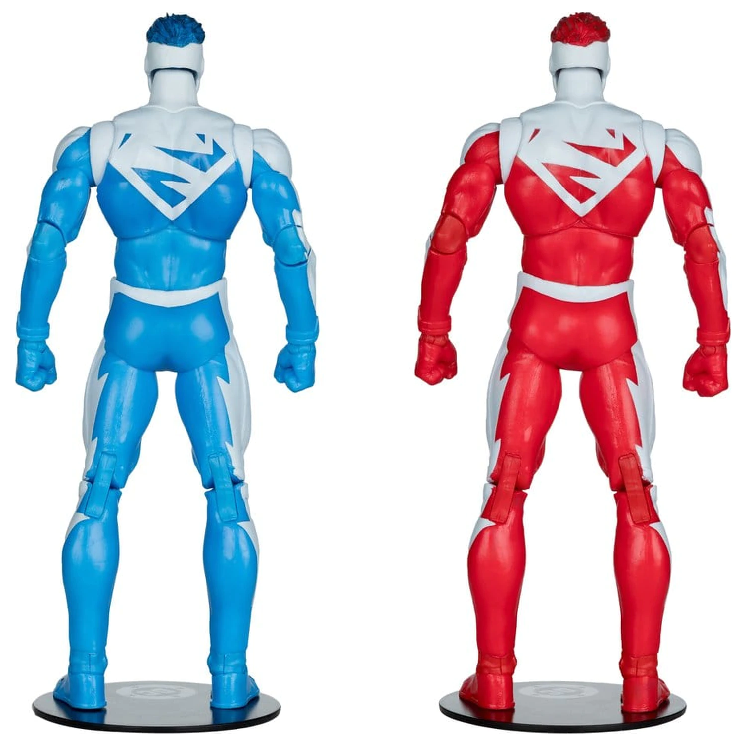 DC Multiverse 2 db-os akciófigura csomag Superman Blue vs. Superman Red (Gold Label) 18 cm termékfotó