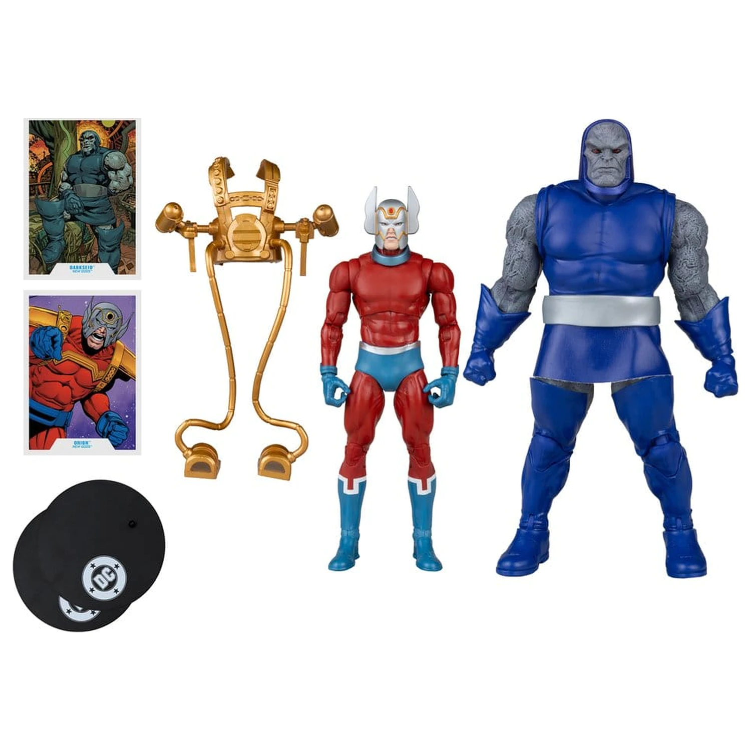 DC Multiverse Action 2 db-os figura csomag Darkseid vs Orion (New Gods) 18 cm termékfotó