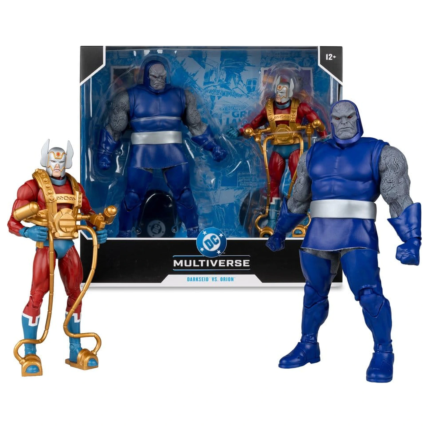 DC Multiverse Action 2 db-os figura csomag Darkseid vs Orion (New Gods) 18 cm termékfotó