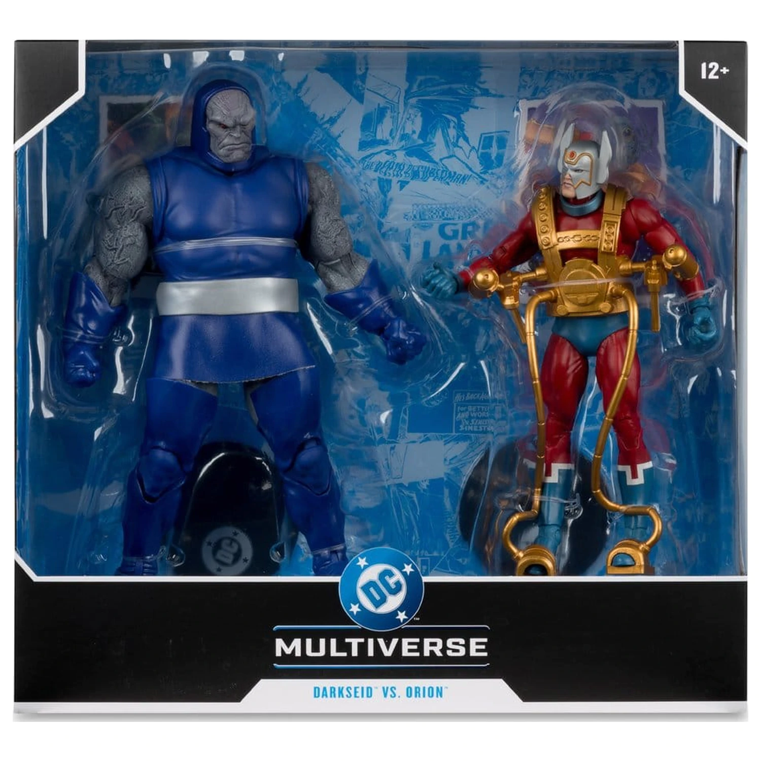 DC Multiverse Action 2 db-os figura csomag Darkseid vs Orion (New Gods) 18 cm termékfotó