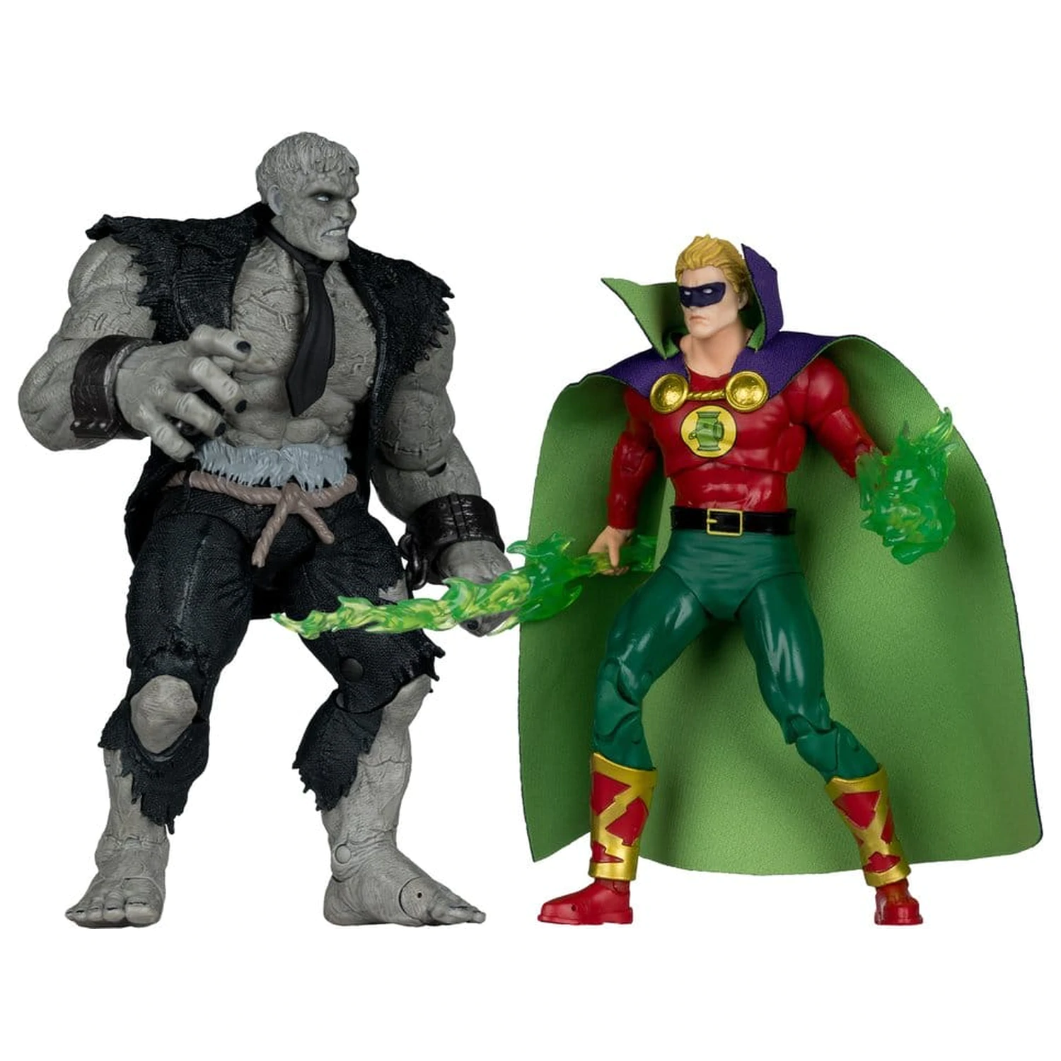 DC Multiverse Action 2 db-os figura csomag Solomon Grundy vs Green Lantern termékfotó
