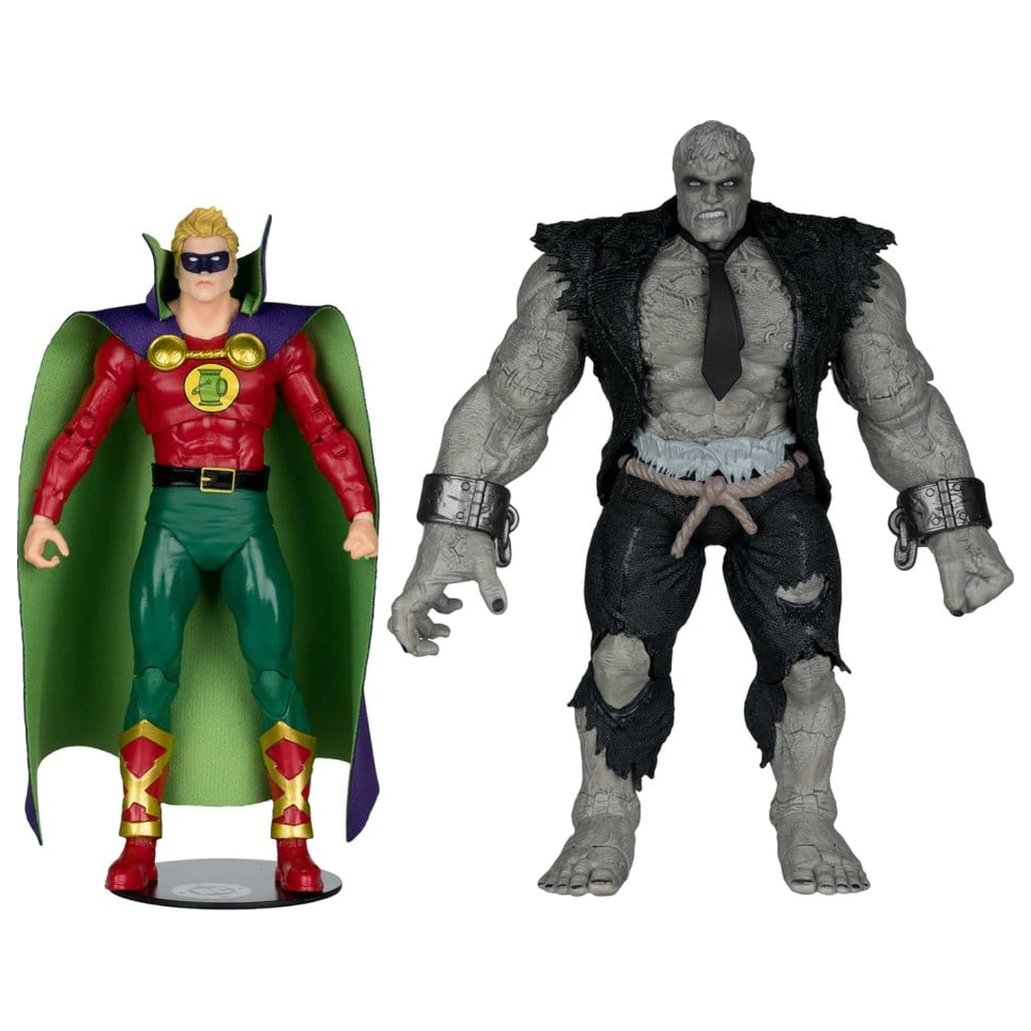 DC Multiverse Action 2 db-os figura csomag Solomon Grundy vs Green Lantern termékfotó