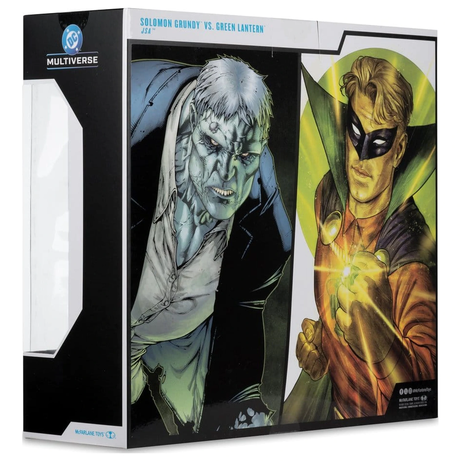 DC Multiverse Action 2 db-os figura csomag Solomon Grundy vs Green Lantern termékfotó
