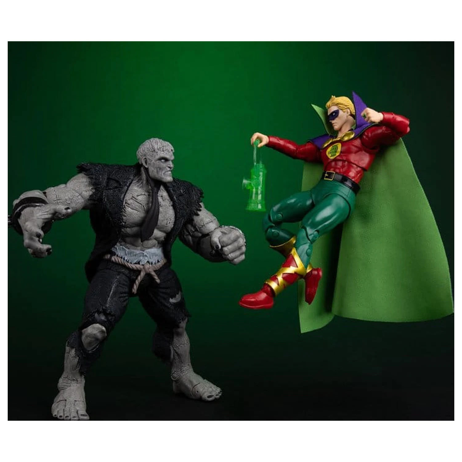 DC Multiverse Action 2 db-os figura csomag Solomon Grundy vs Green Lantern termékfotó