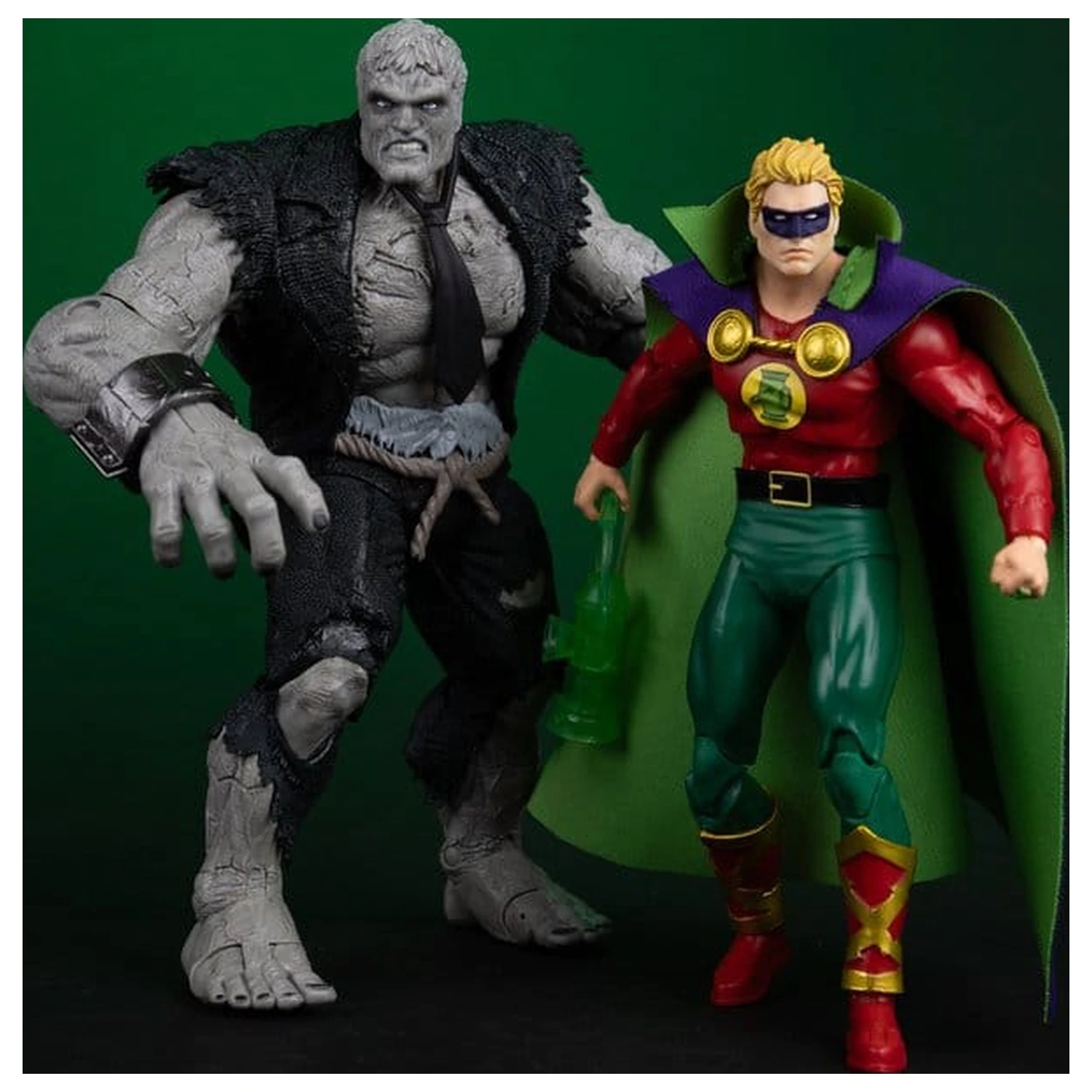 DC Multiverse Action 2 db-os figura csomag Solomon Grundy vs Green Lantern termékfotó