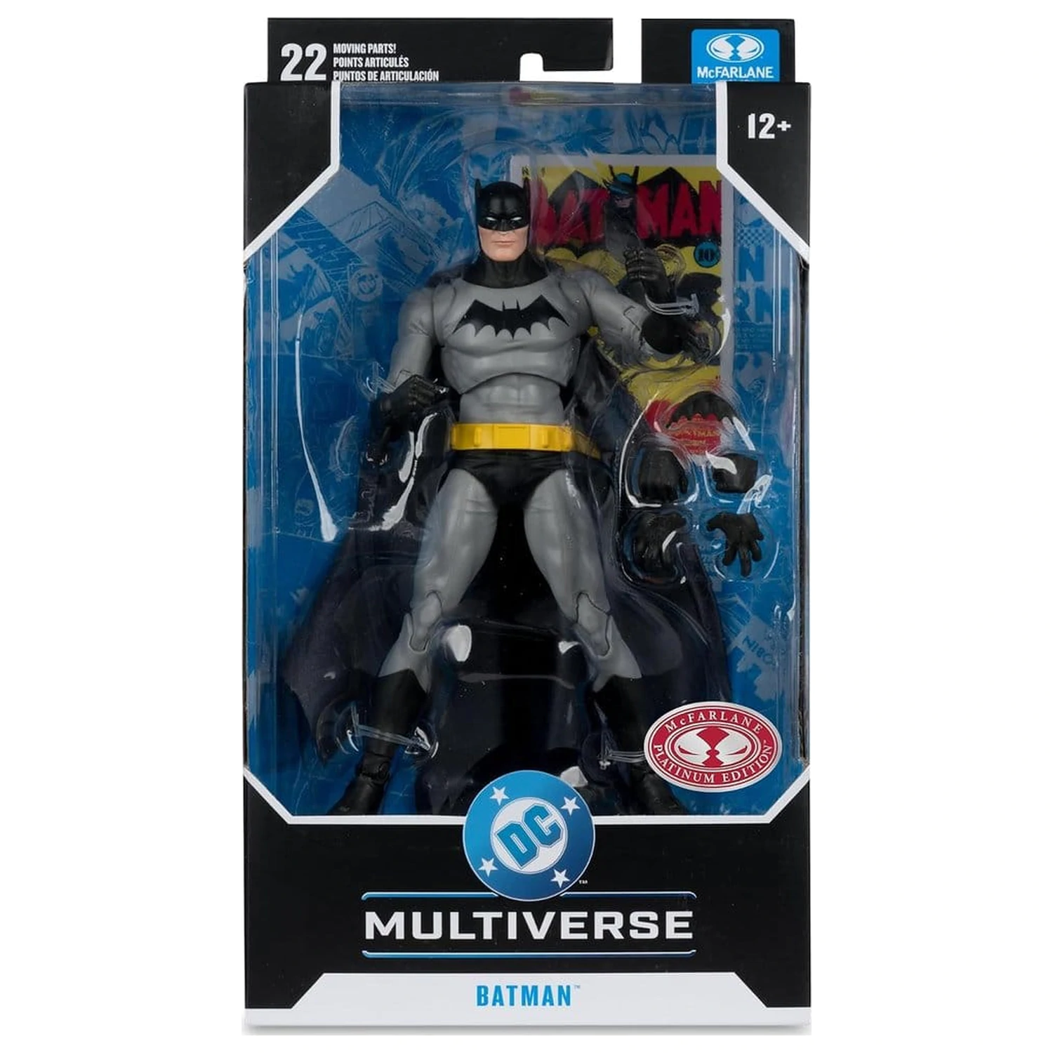 DC Multiverse akciófigura Batman (Batman #1) 18 cm (Platinum Edition) termékfotó