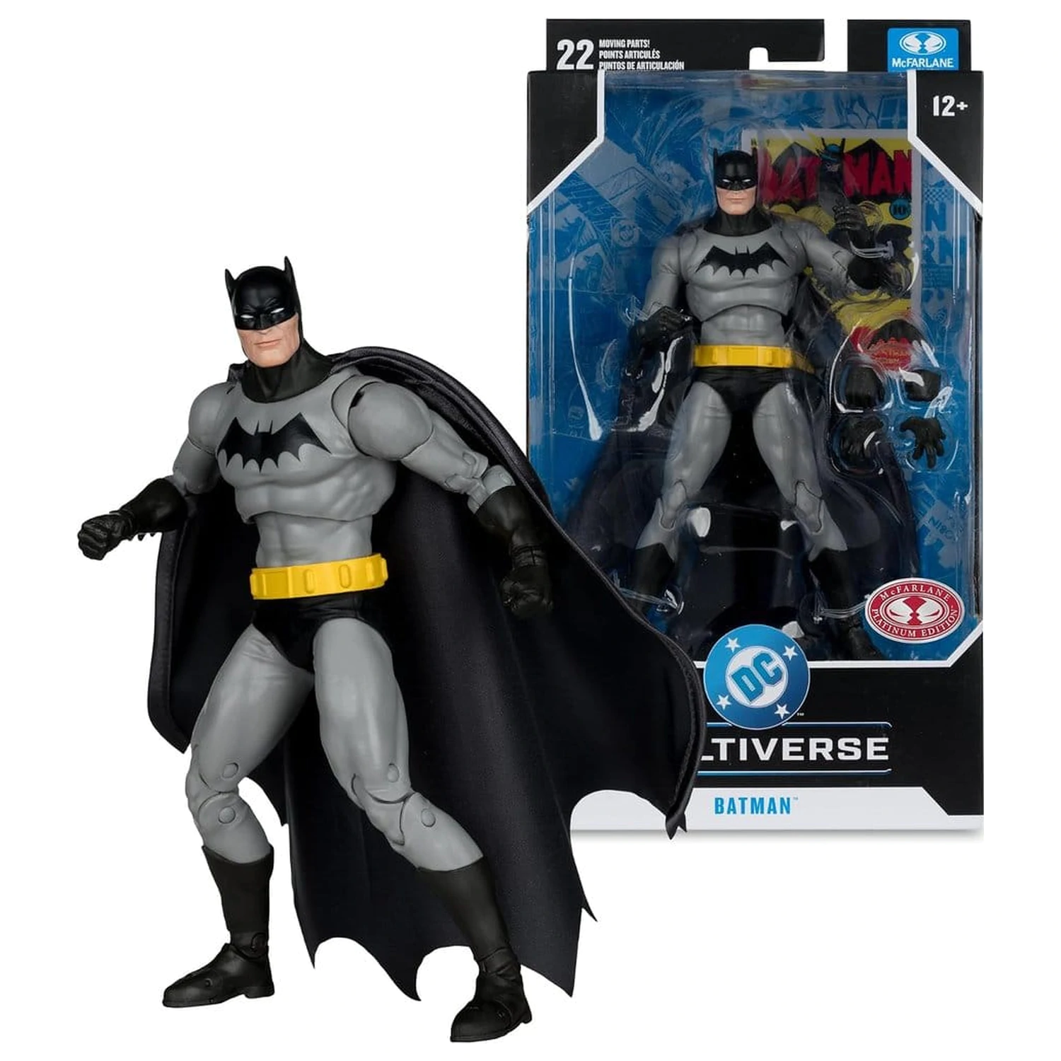 DC Multiverse akciófigura Batman (Batman #1) 18 cm (Platinum Edition) termékfotó