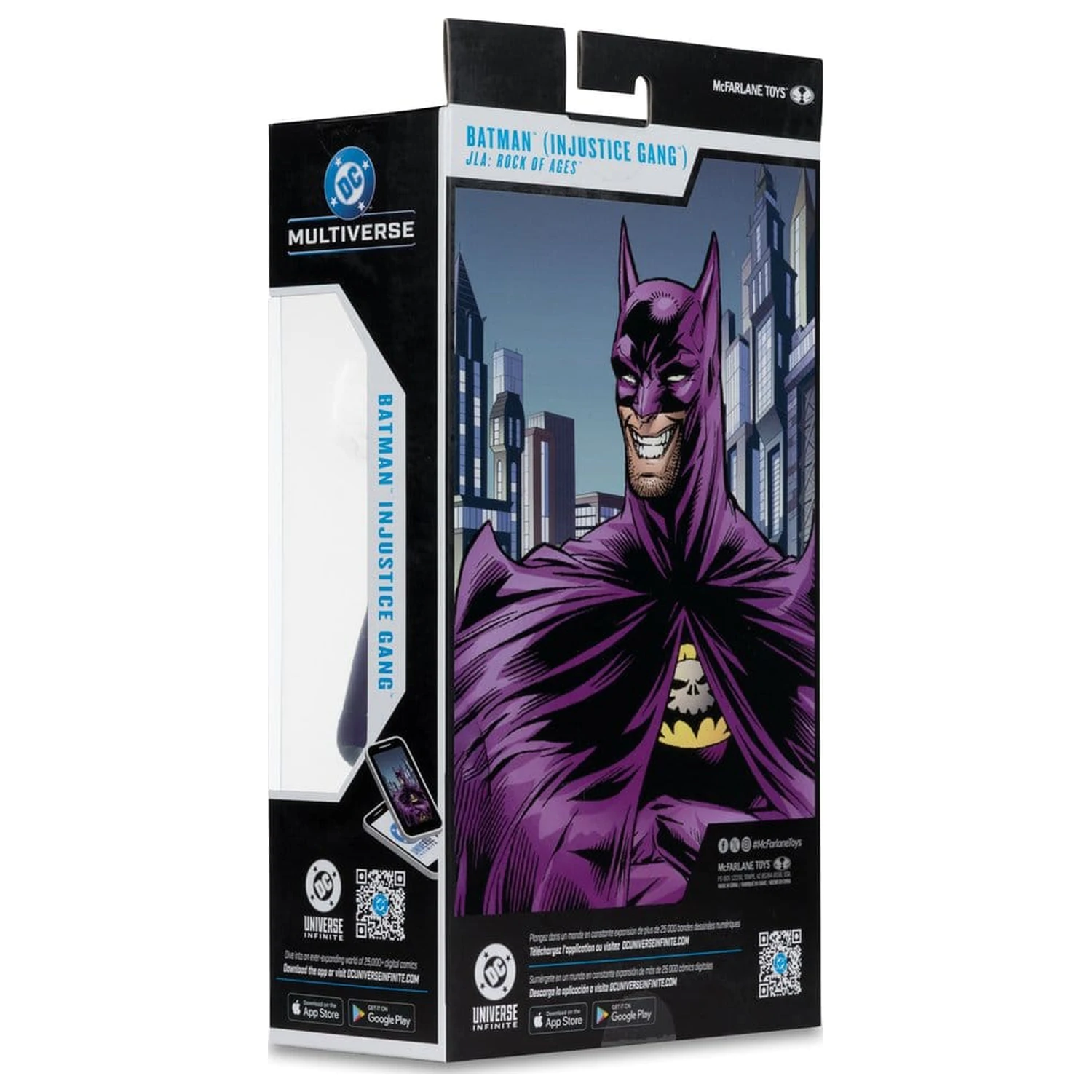 DC Multiverse akciófigura Batman (Injustice Gang) (JLA: Rock of Ages) (Red Platinum Edtion) 18 cm termékfotó