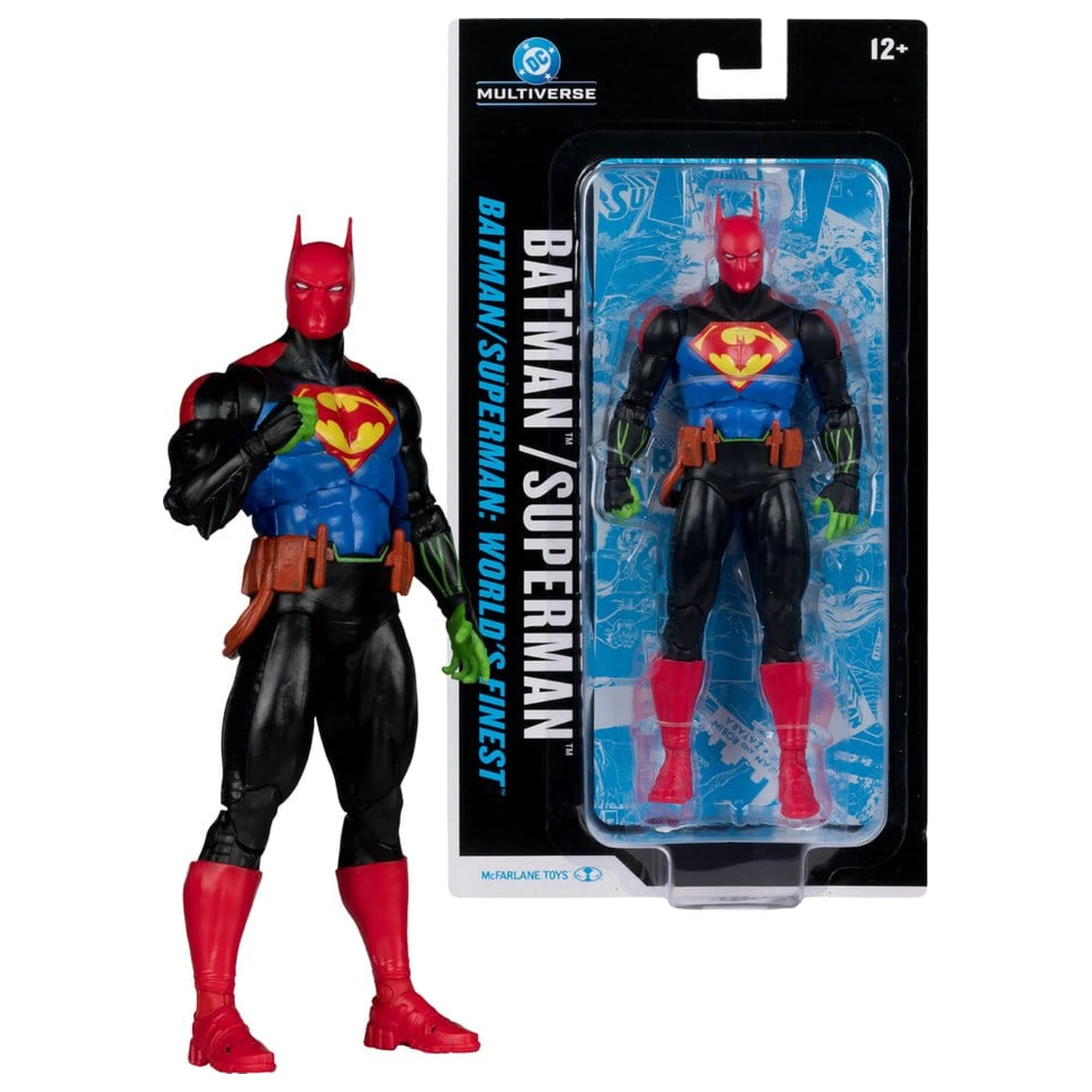DC Multiverse akciófigura Batman (Superman World's Finest) 18 cm termékfotó