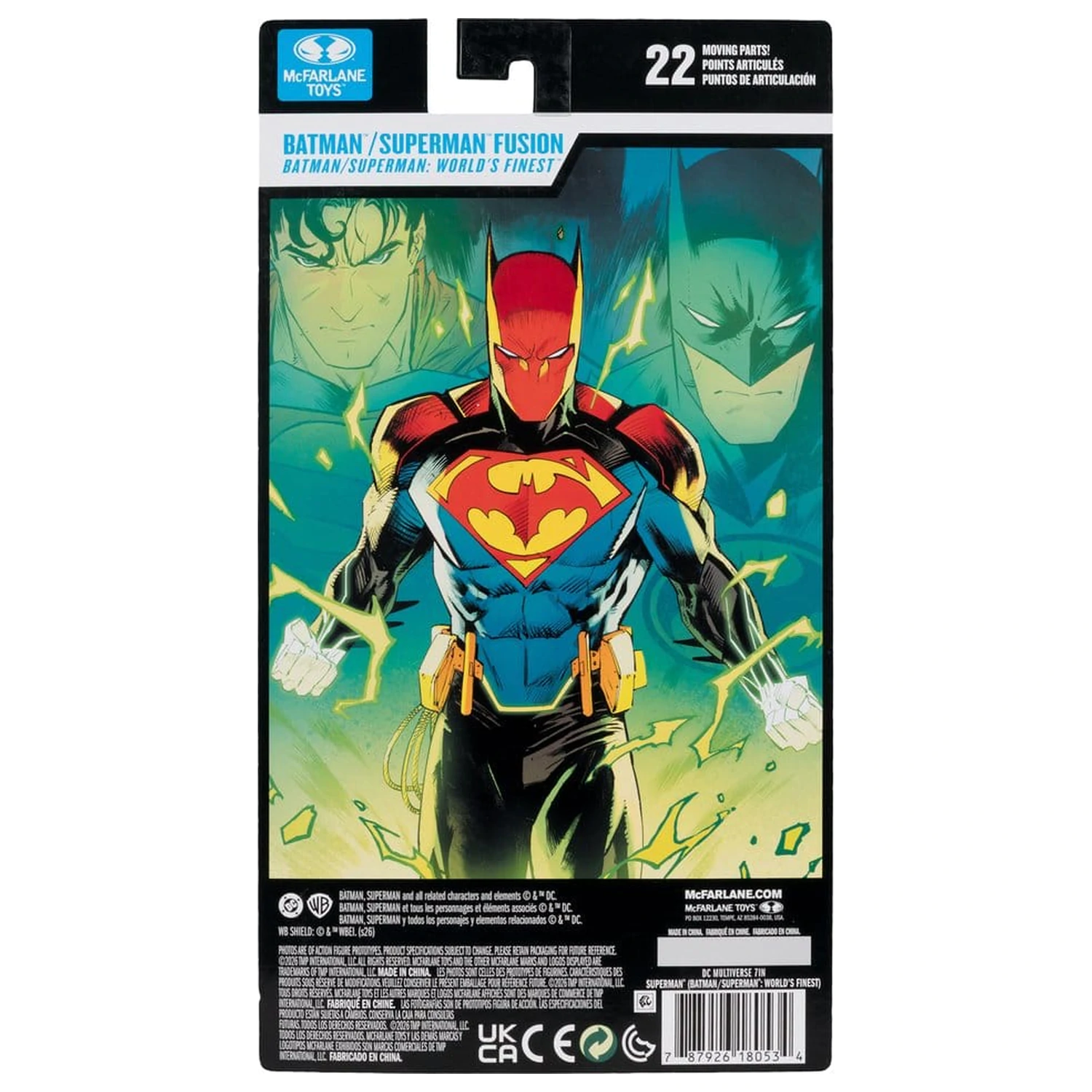 DC Multiverse akciófigura Batman (Superman World's Finest) 18 cm termékfotó