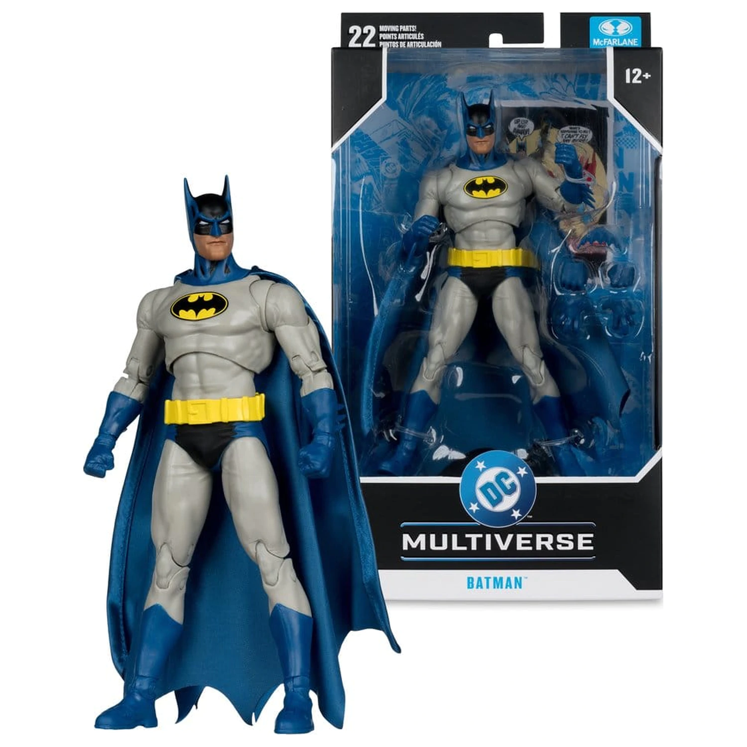 DC Multiverse akciófigura Batman (World's Finest) 19 cm termékfotó
