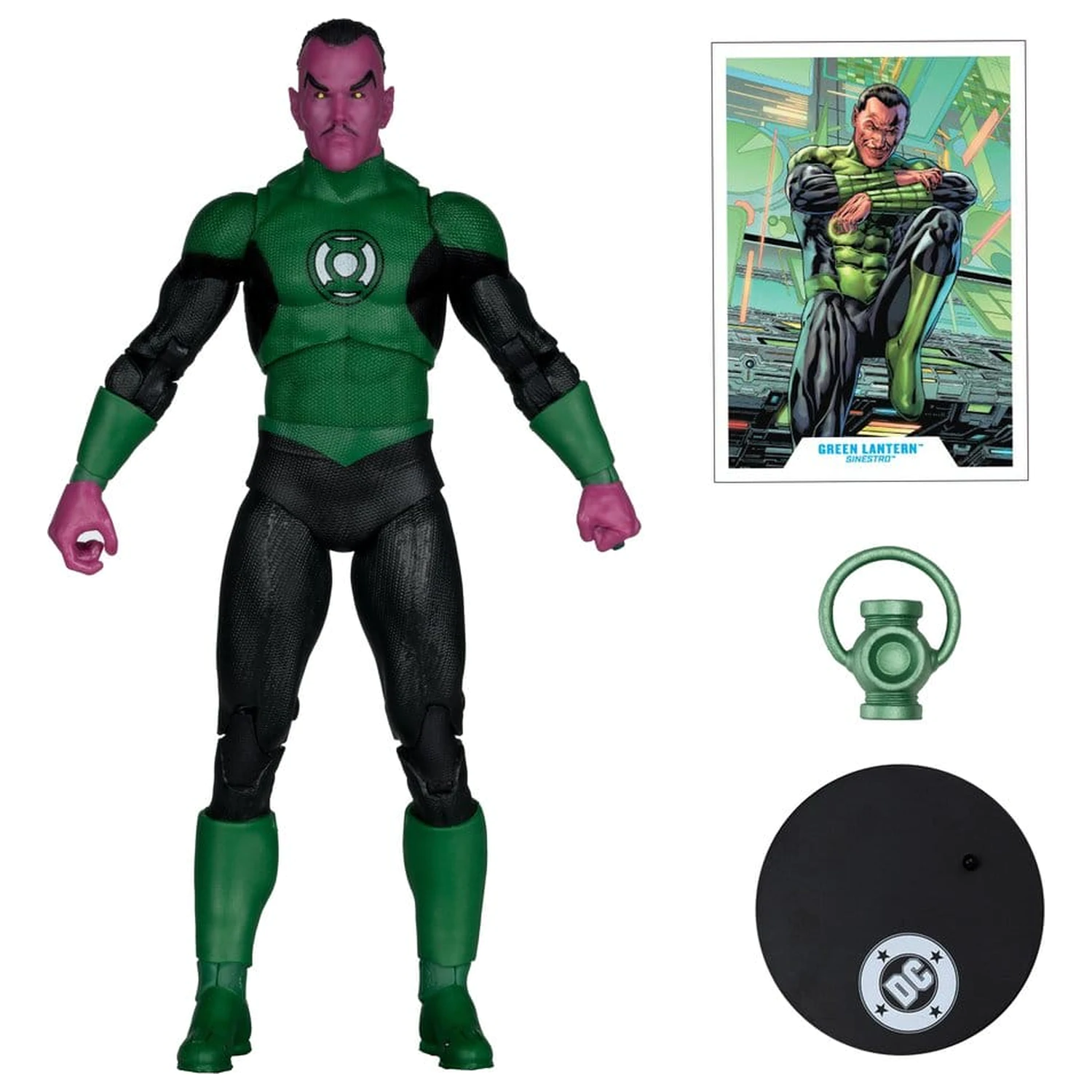 DC Multiverse akciófigura Green Lantern Sinestro (Green Lantern Corps 1) 18 cm termékfotó
