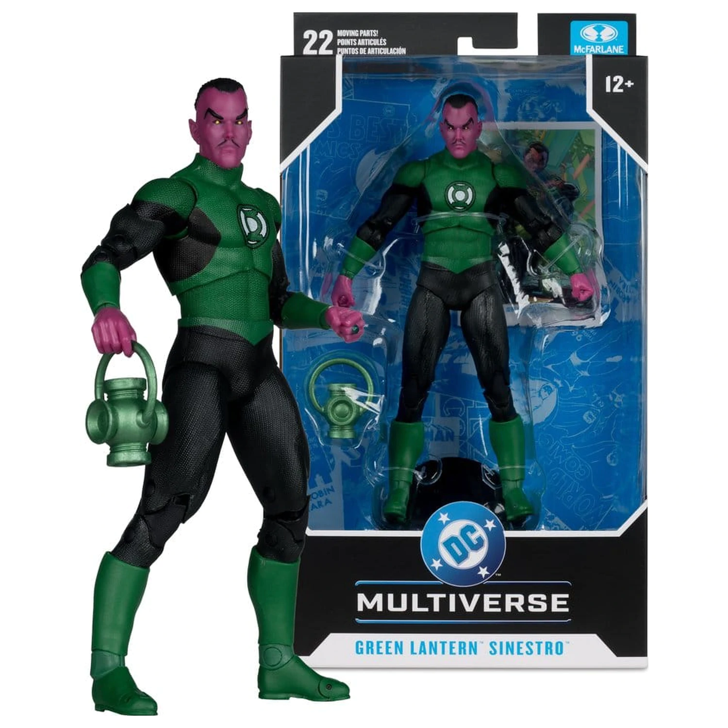 DC Multiverse akciófigura Green Lantern Sinestro (Green Lantern Corps 1) 18 cm termékfotó