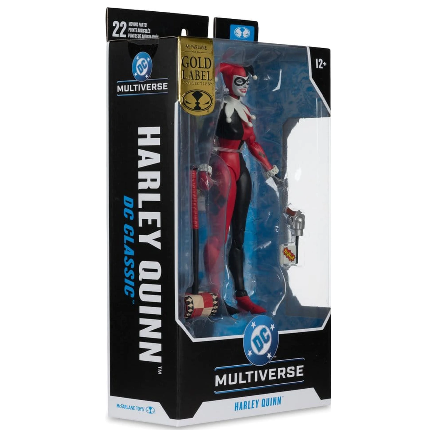 DC Multiverse akciófigura Harley Quinn (DC Classic) (Gold Label) 18 cm termékfotó