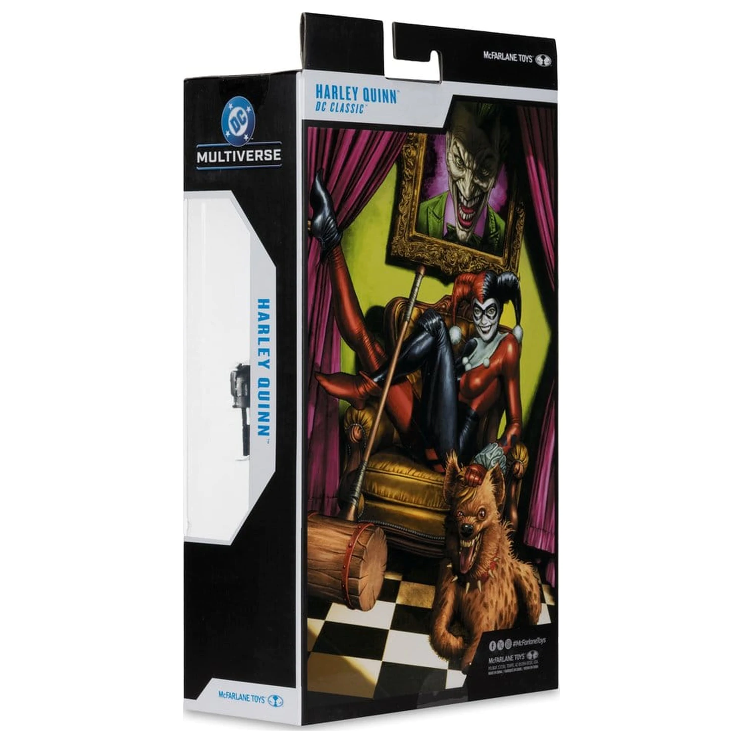 DC Multiverse akciófigura Harley Quinn (DC Classic) (Gold Label) 18 cm termékfotó
