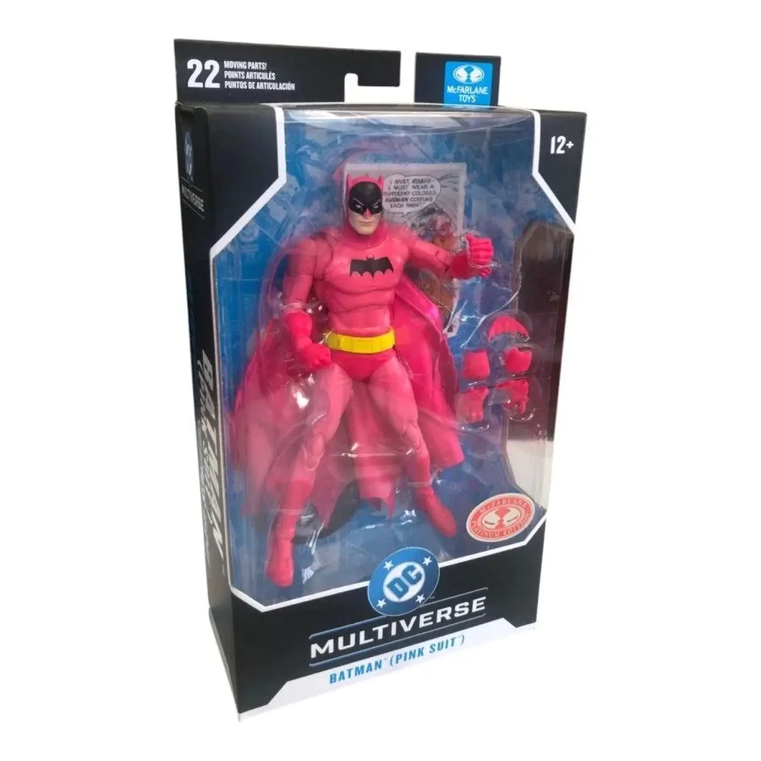 DC Multiverse akciófigura Pink Batman (CHASE) 18 cm termékfotó