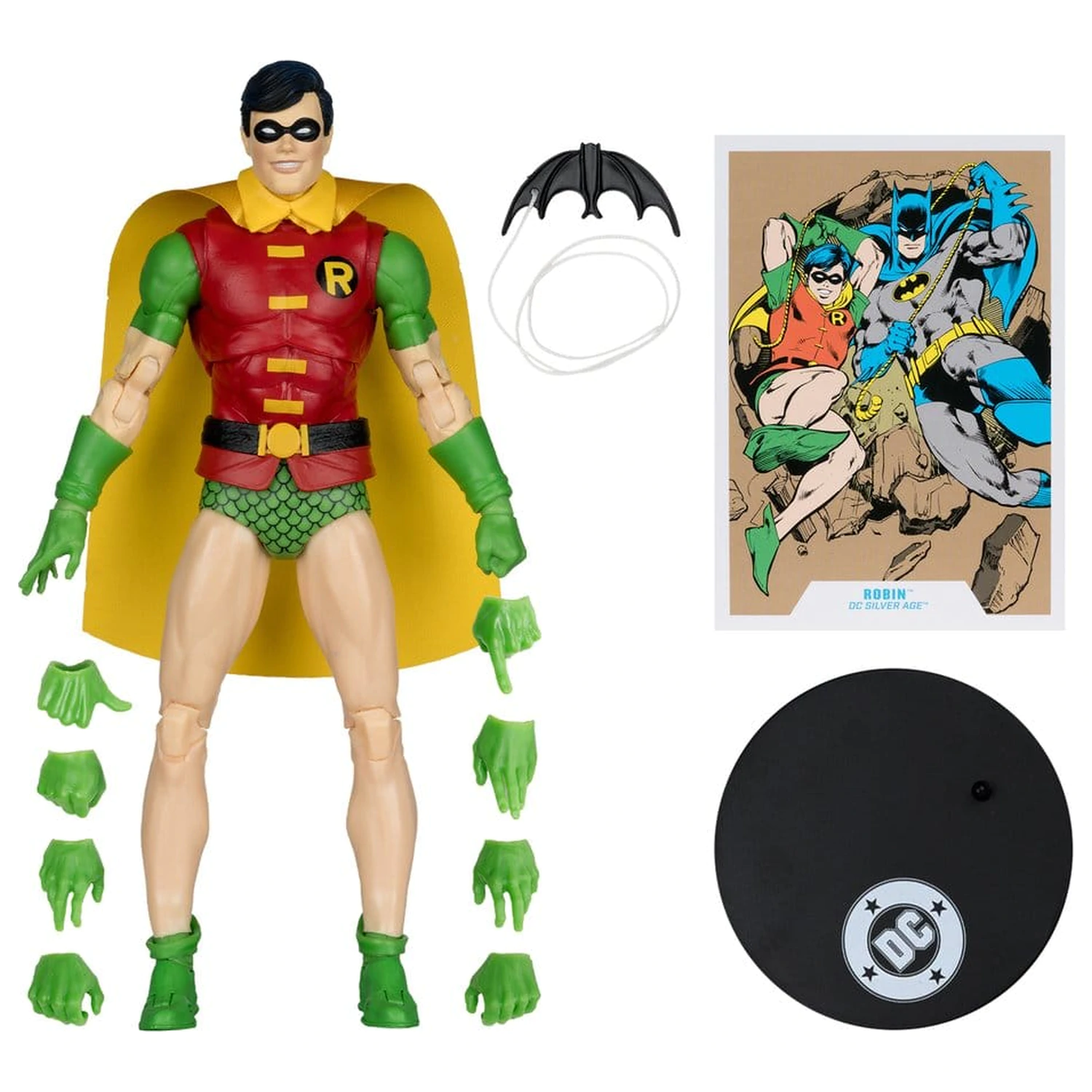 DC Multiverse akciófigura Robin (Silver Age) (Gold Label) 17 cm termékfotó