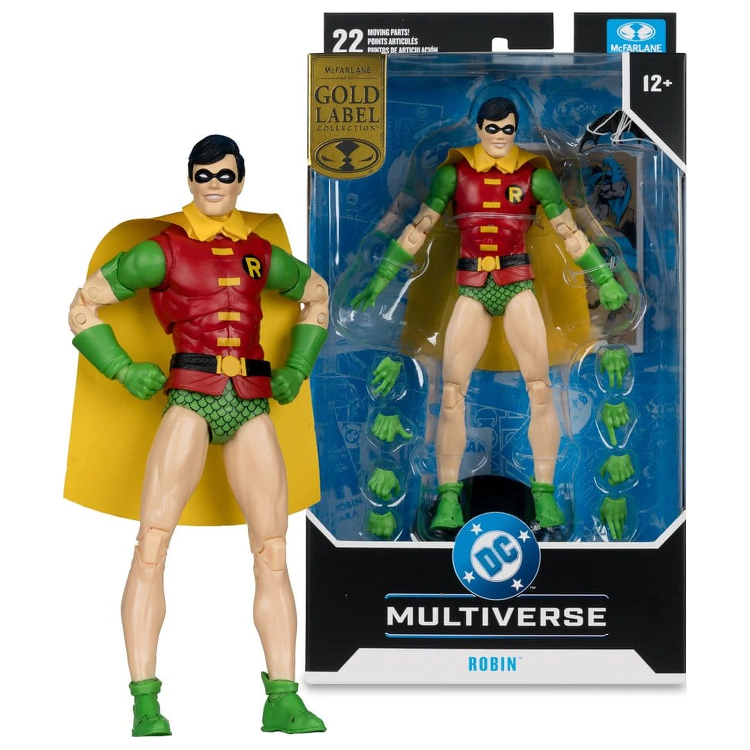DC Multiverse akciófigura Robin (Silver Age) (Gold Label) 17 cm termékfotó