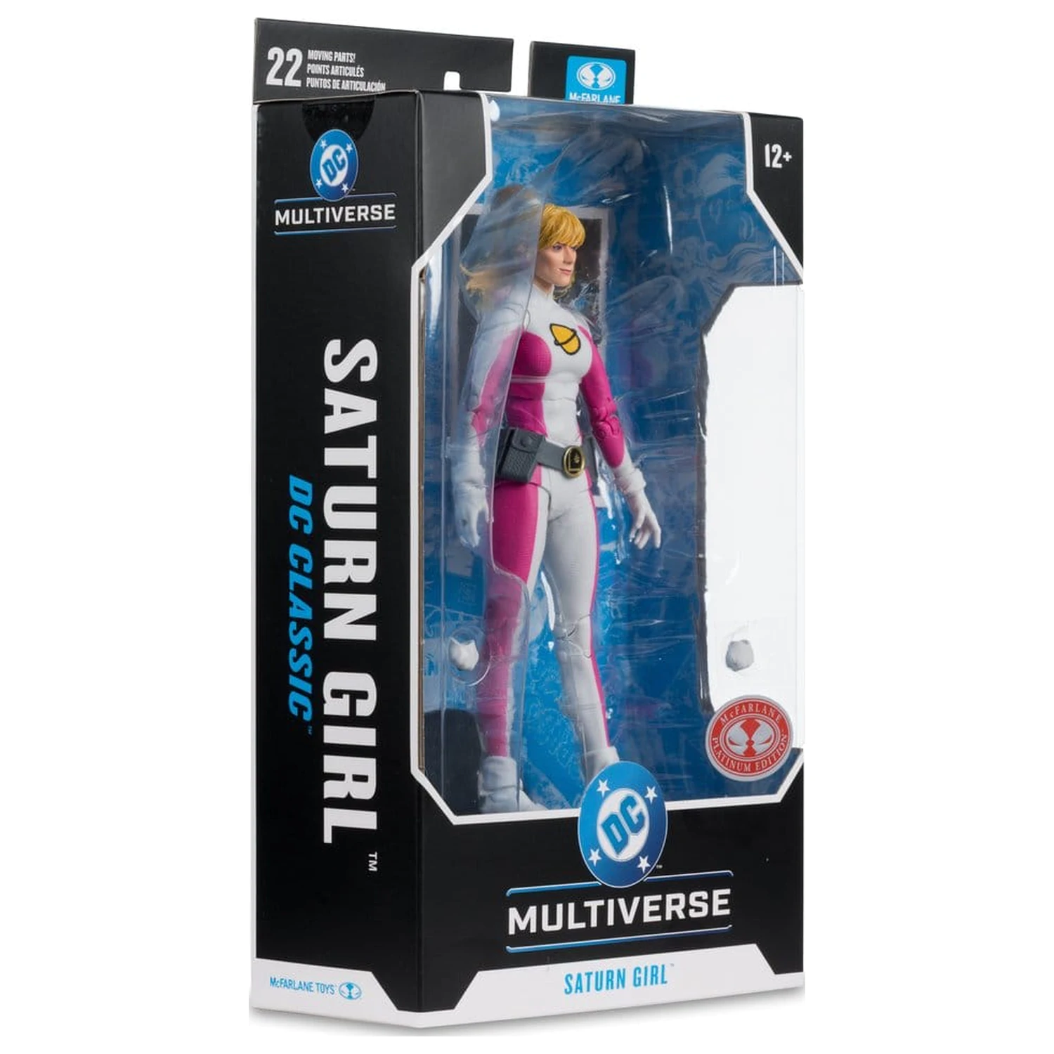 DC Multiverse akciófigura Saturn Girl (DC Classic) (Red Platinum Edition) 18 cm termékfotó