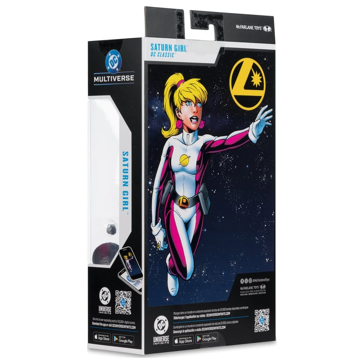 DC Multiverse akciófigura Saturn Girl (DC Classic) (Red Platinum Edition) 18 cm termékfotó