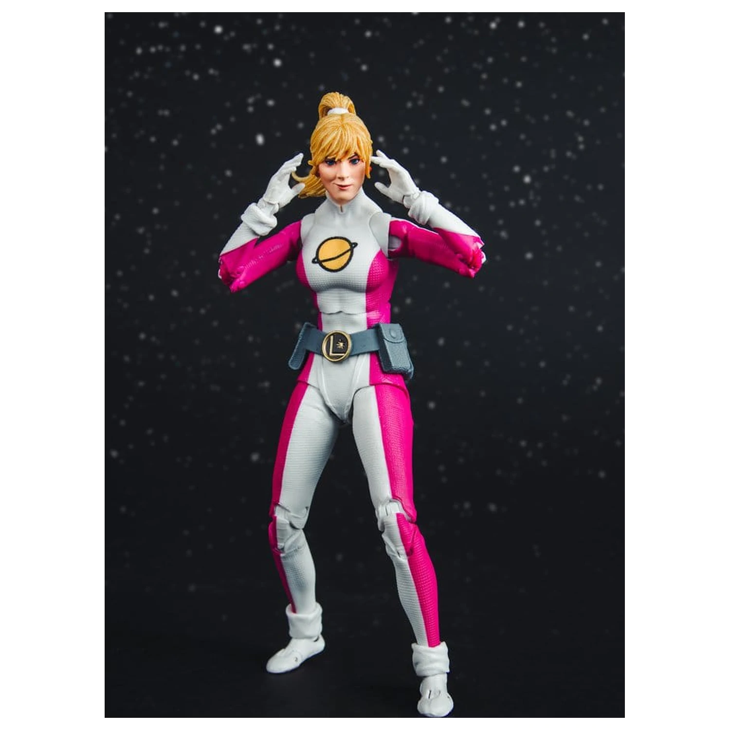 DC Multiverse akciófigura Saturn Girl (DC Classic) (Red Platinum Edition) 18 cm termékfotó