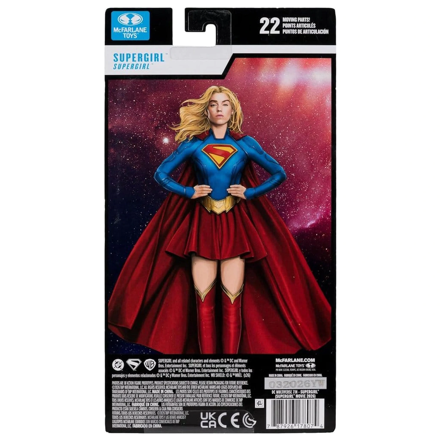 DC Multiverse akciófigura Supergirl (Hero Costume) (Supergirl Movie 2026) 18 cm termékfotó