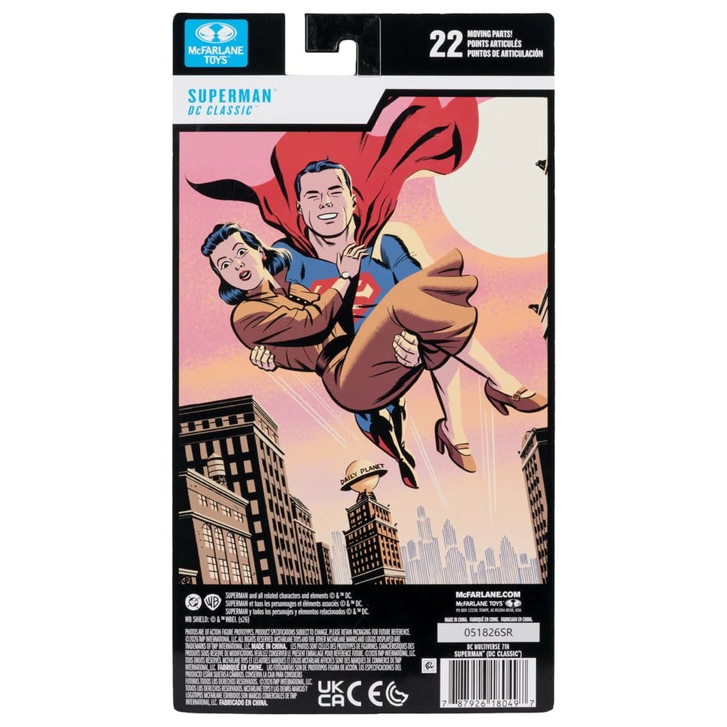 DC Multiverse akciófigura Superman (DC Classic) 19 cm termékfotó