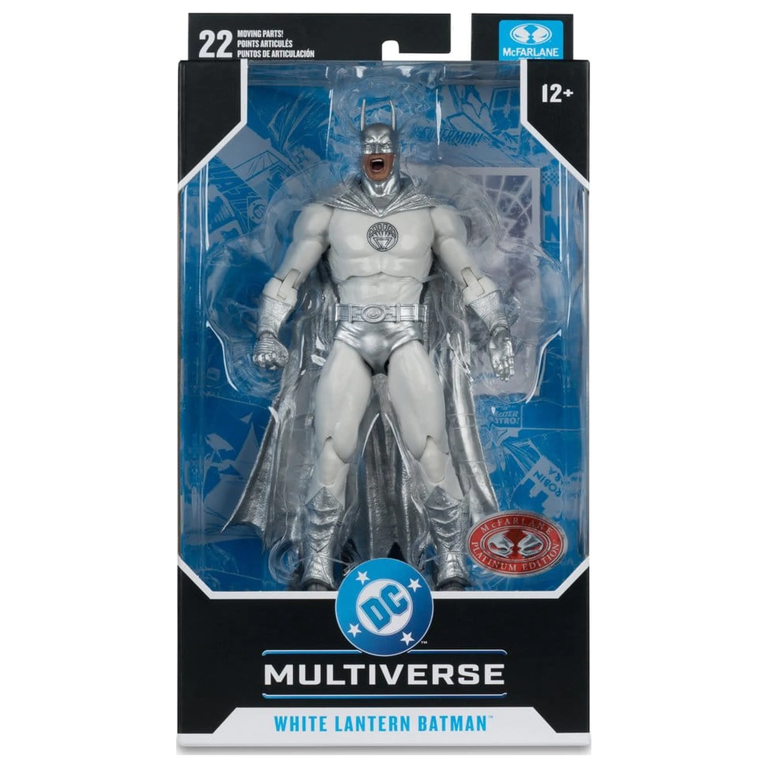 DC Multiverse akciófigura White Lantern Batman (Brightest Day) (Red Platinum Edition) 18 cm termékfotó