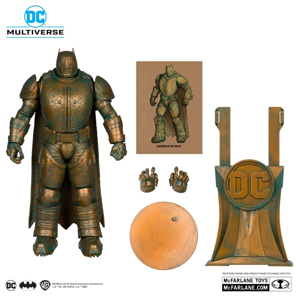 DC Multiverse Armored Batman (Batman: The Dark Knight Returns) Patina Edition (Gold Label) akciófigura 18 cm termékfotó