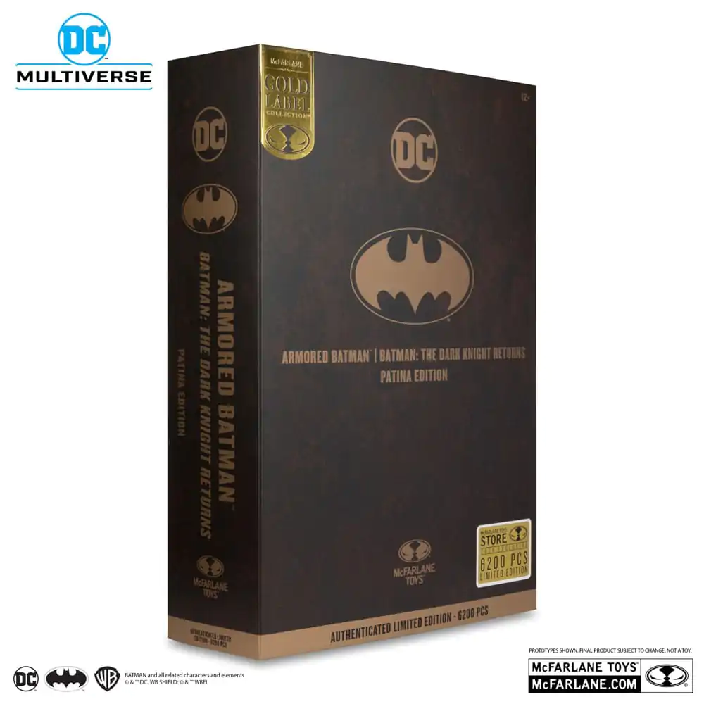 DC Multiverse Armored Batman (Batman: The Dark Knight Returns) Patina Edition (Gold Label) akciófigura 18 cm termékfotó