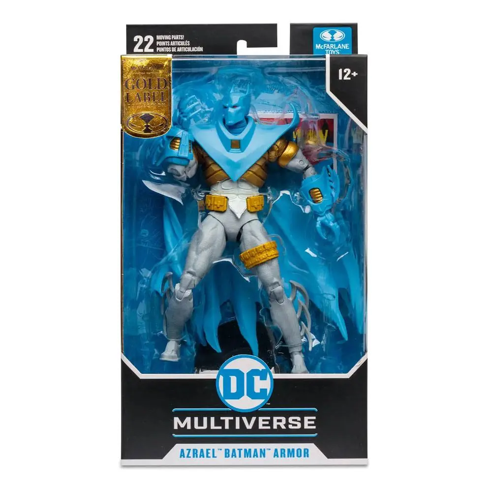 DC Multiverse Azrael Batman Armor (Knightfall) (Gold Label) akciófigura 18 cm termékfotó