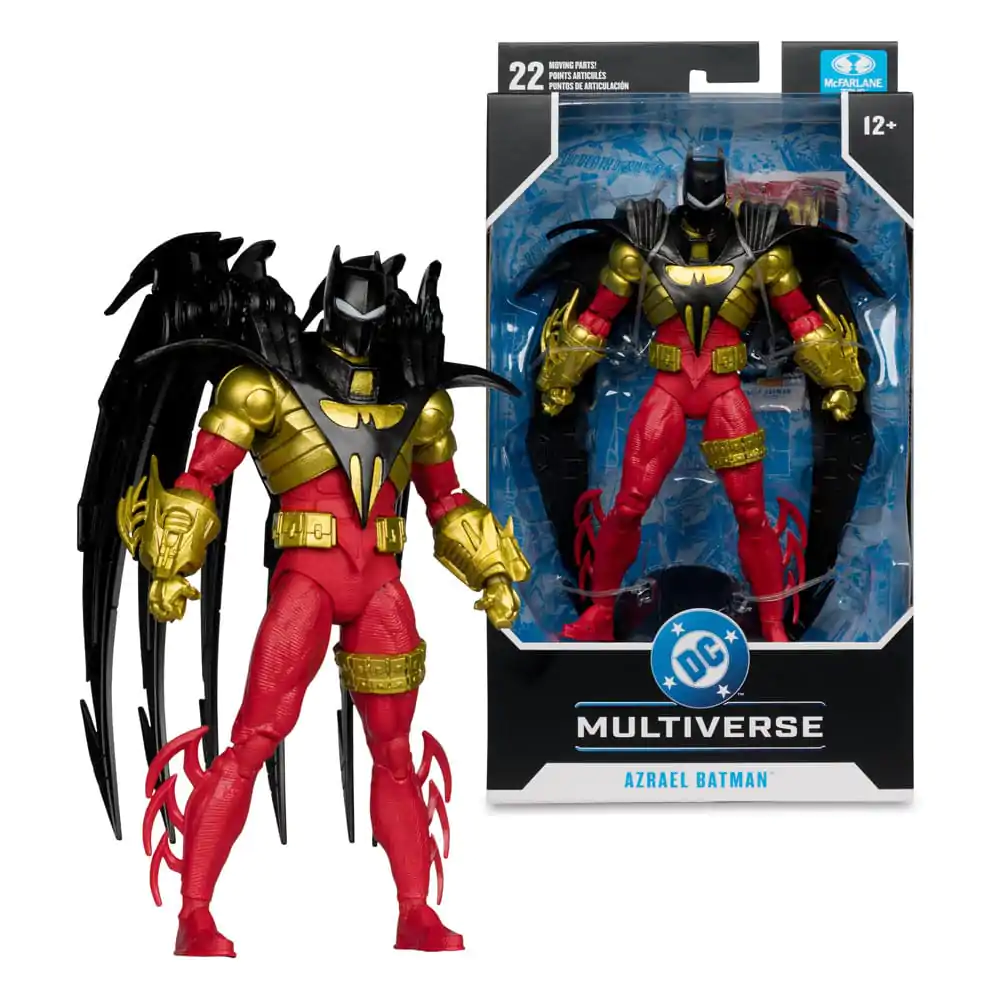 DC Multiverse Azrael Batman (Knightquest) akciófigura 19 cm termékfotó