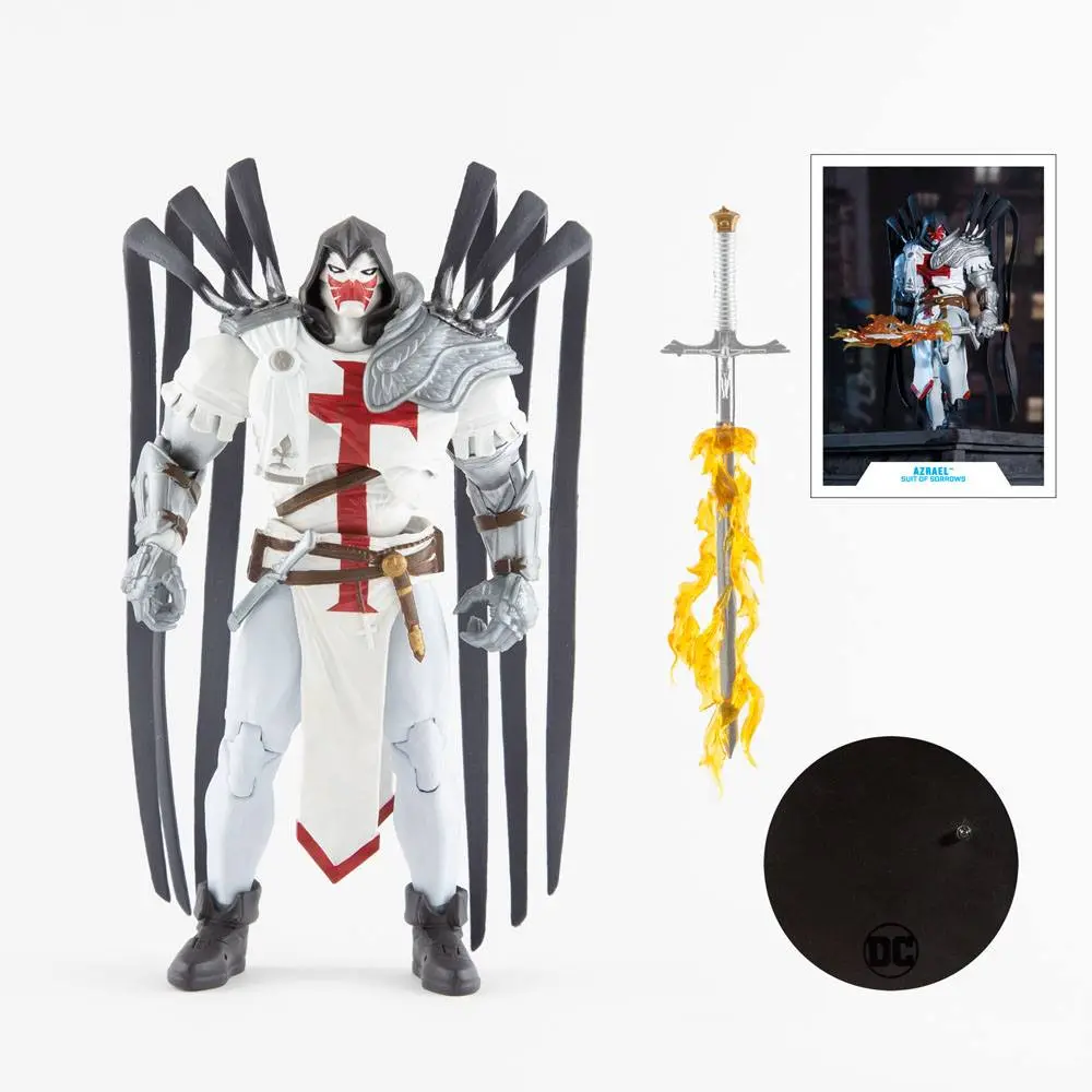 DC Multiverse Azrael Suit of Sorrows (Gold Label) akciófigura 18 cm termékfotó
