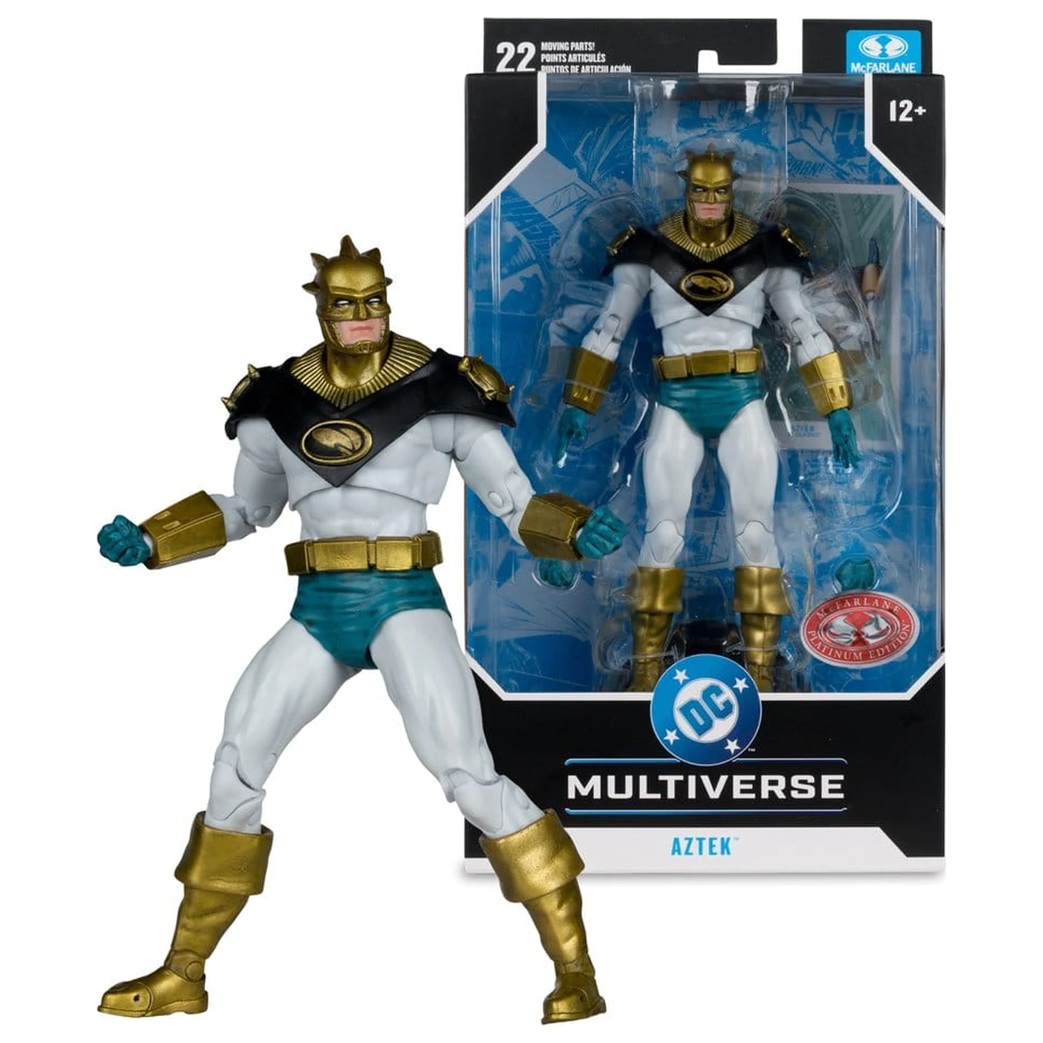 DC Multiverse Aztek (DC Classic) (Chase) akciófigura 18 cm termékfotó