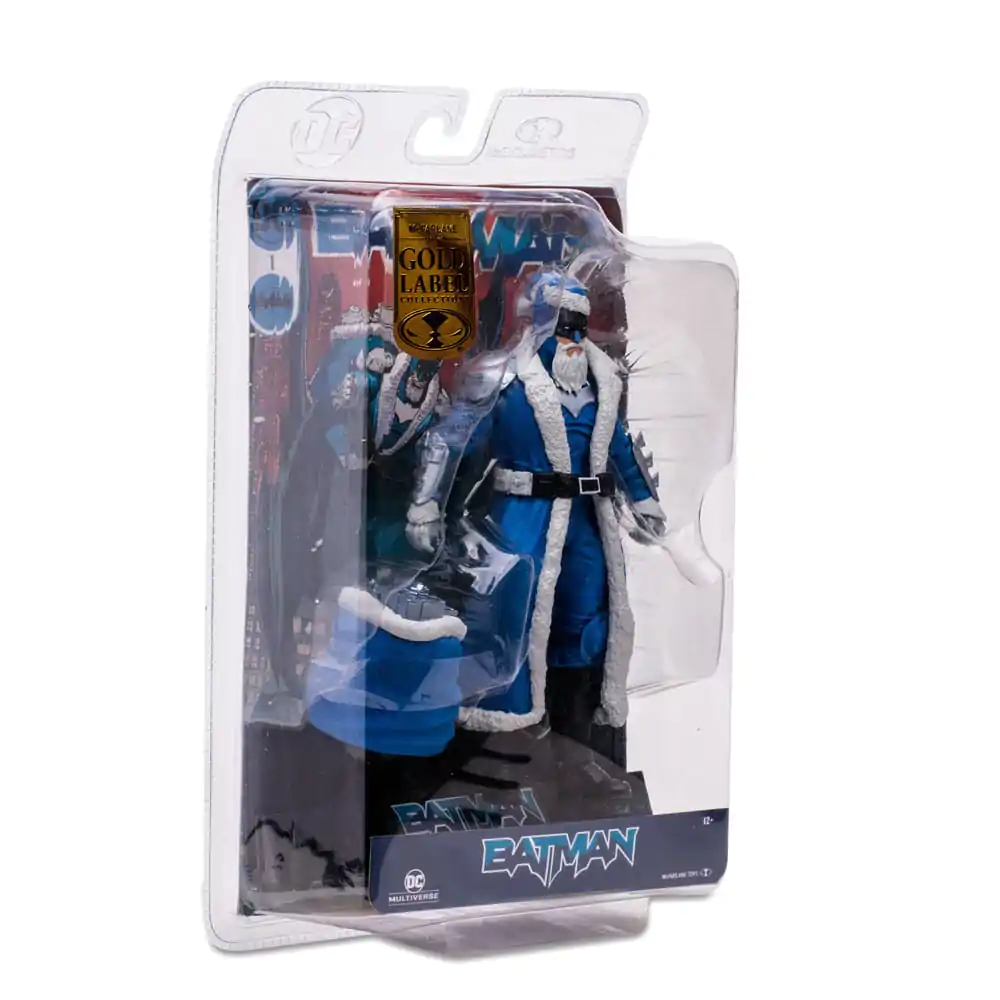 DC Multiverse Bat Santa (Blue Variant)(Gold Label) akciófigura 18 cm termékfotó
