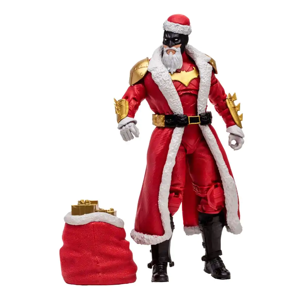 DC Multiverse Bat Santa (Red Variant) (Gold Label) akciófigura 18 cm termékfotó