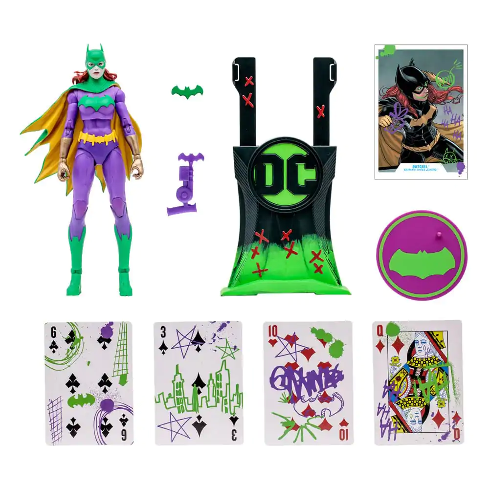 DC Multiverse Batgirl Jokerized (Three Jokers) (Gold Label) akciófigura 18 cm termékfotó