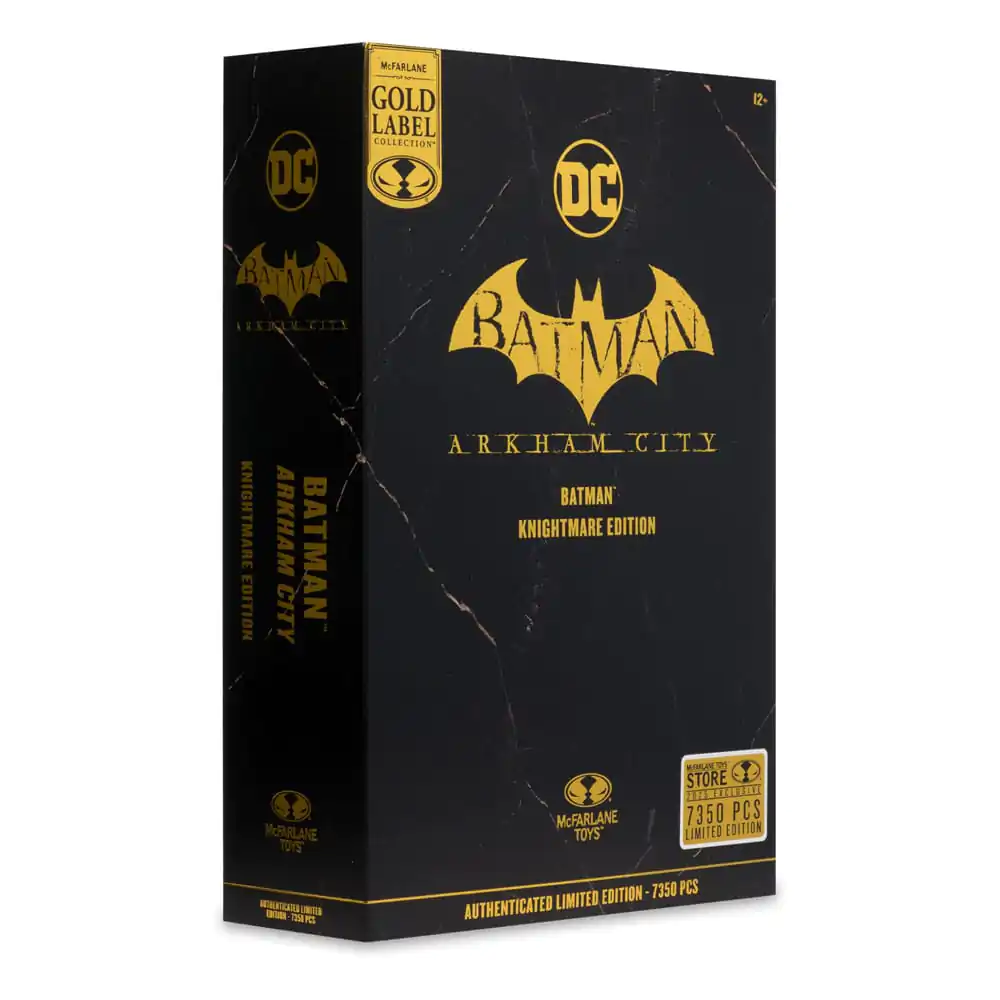 DC Multiverse Batman (Arkham City) Knightmare Edition (Gold Label) akciófigura 19 cm termékfotó