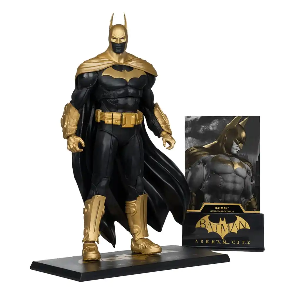 DC Multiverse Batman (Arkham City) Knightmare Edition (Gold Label) akciófigura 19 cm termékfotó