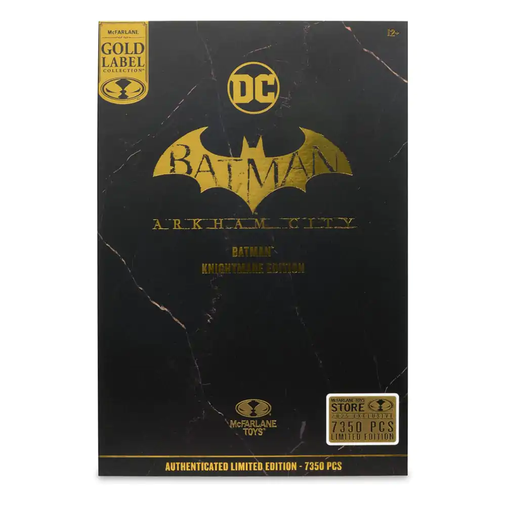 DC Multiverse Batman (Arkham City) Knightmare Edition (Gold Label) akciófigura 19 cm termékfotó