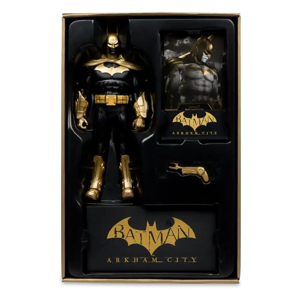 DC Multiverse Batman (Arkham City) Knightmare Edition (Gold Label) akciófigura 19 cm termékfotó