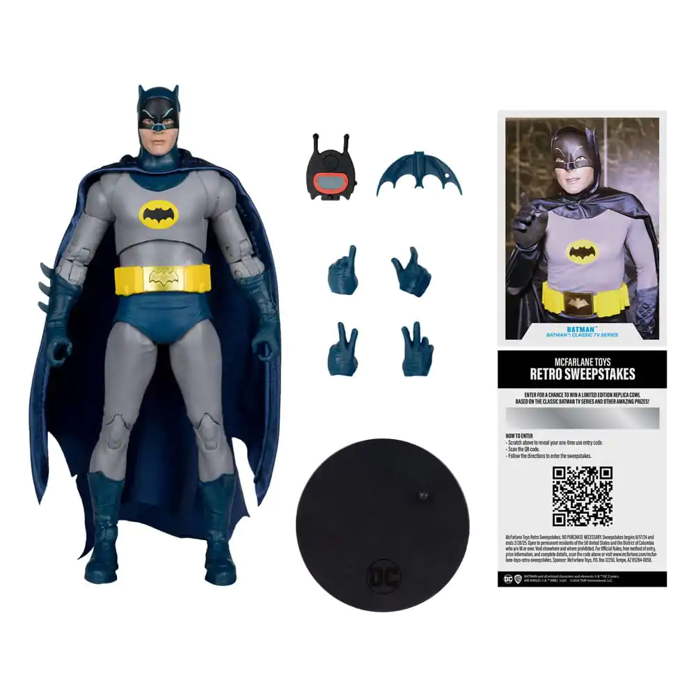 DC Multiverse  Batman (Batman: Classic TV Series) akciófigura 18 cm termékfotó