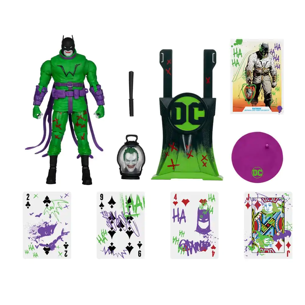 DC Multiverse Batman (Batman: Last Knight on Earth) Jokerized (Gold Label) akciófigura 18 cm termékfotó