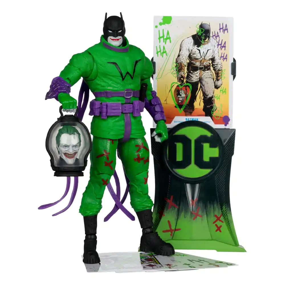 DC Multiverse Batman (Batman: Last Knight on Earth) Jokerized (Gold Label) akciófigura 18 cm termékfotó